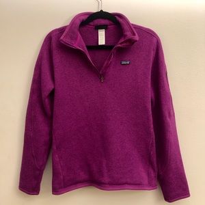 Patagonia W Better Sweater Quarter Zip Fleece (L)